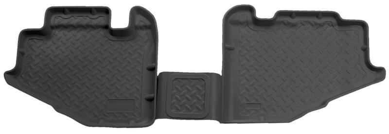 Jeep Wrangler Floor Mats - Rear - Husky Liners - Classic Style - Black - `97-`05